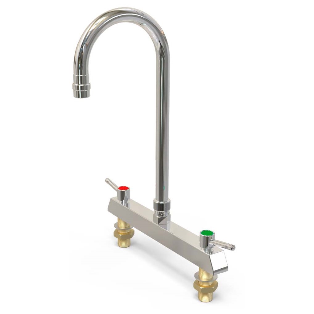 Llave cuello de cisne con aireador LLADN-A