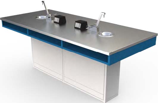 Mesa para laboratorio escolar ME INOX 100